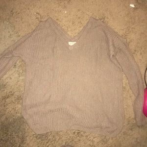 Knit sweater